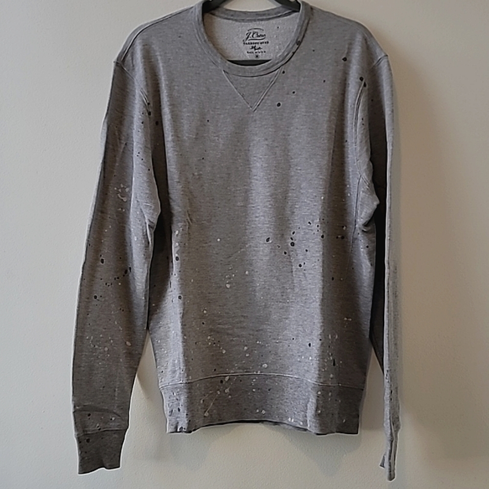 J. Crew Garment dyed  a painter's sweater